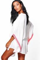 Thumbnail for your product : boohoo Libby Embellished Beach Kaftan