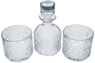 Swarovski 3-Piece Crystal Bottle Set - ShopStyle Drinkware & Bar Tools