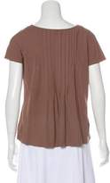 Thumbnail for your product : Malo Scoop Neck Short Sleeve Top