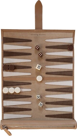 Throwing Doubles Byron Travel Backgammon Board