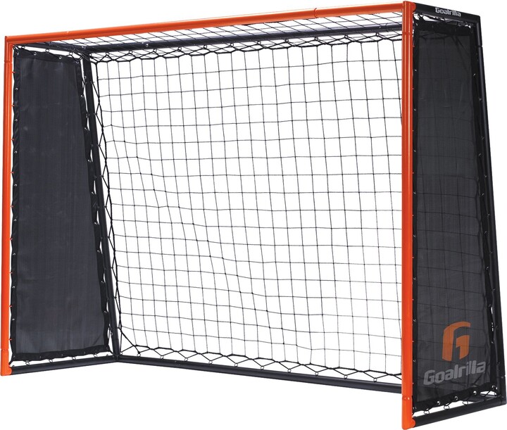Goalrilla 5' x 7' Dual-Rebound Striker Soccer Trainer, 7' x 5', Steel