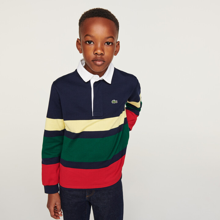 lacoste boys polo