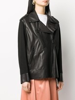 Thumbnail for your product : FEDERICA TOSI Loose-Fit Biker Jacket
