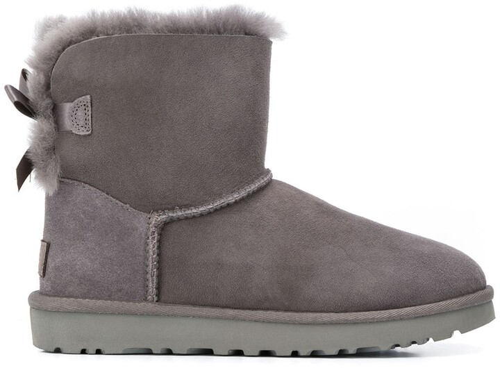 Fur Trimmed Boots Flat | Shop The Largest Collection | ShopStyle