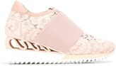 Thumbnail for your product : Le Silla Rubel Wave lace sneakers