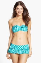 Thumbnail for your product : Juicy Couture 'Gingham Style' Bandeau Bikini Top