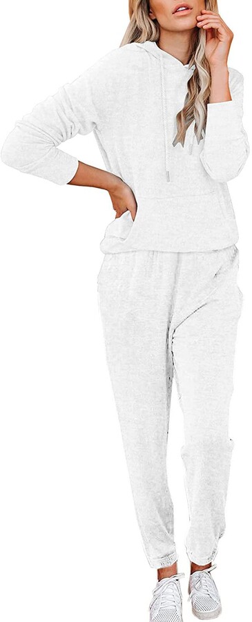 Fall Outfits for Women,Lounge Sets for Women Sweatsuits Sets Two Piece Outfits Workout Athletic Tracksuits 