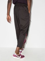 Thumbnail for your product : By Walid Gerald patchwork cropped trousers