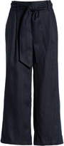 Thumbnail for your product : Chelsea28 Tie Waist Crop Wide Leg Linen Pants