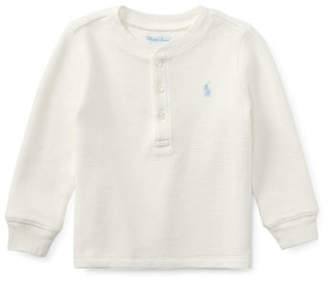 Ralph Lauren Childrenswear Waffle-Knit Cotton Sweater