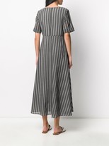 Thumbnail for your product : Fabiana Filippi Striped Print Dress