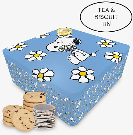 Snoopy Chocolate Chip Cookies & Breakfast Tea Tin 270g