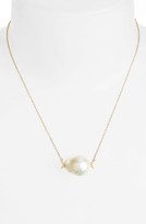 Thumbnail for your product : Mizuki 'Sea of Beauty' Pearl & Diamond Pendant Necklace