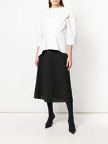 Thumbnail for your product : Yang Li a-line midi skirt