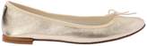 Thumbnail for your product : Repetto 10mm Cendrillon Metallic Leather Flats