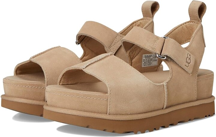 UGG Goldenstar Hi Women's Sandals Sand : 6 B - Medium, Suede