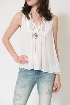 Gentle Fawn Port Pleated Top