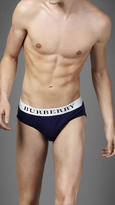 Thumbnail for your product : Burberry Stretch Cotton Briefs