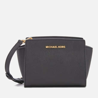MICHAEL Michael Kors Women's Selma Mini Messenger Bag - Black