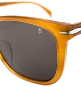 Thumbnail for your product : David Beckham Matte Square-Frame Sunglasses