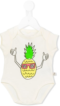 Stella McCartney Kids - pineapple print Cassidy body - kids - Cotton - 6 mth