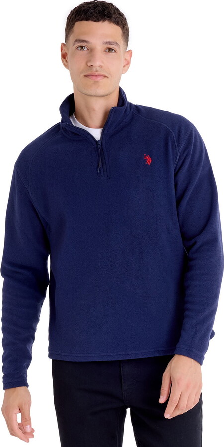 U.S. Polo Assn. Men's Polar Fleece Quarter Zip