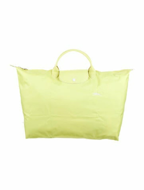 longchamp yellow tote bag
