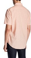 Thumbnail for your product : Zachary Prell Isidro Short Sleeve Printed Trim Fit Shirt
