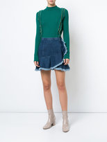 Thumbnail for your product : Tanya Taylor Tamy denim skirt
