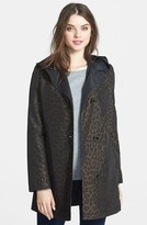 Thumbnail for your product : Gallery Animal Print Hooded Raincoat (Petite)