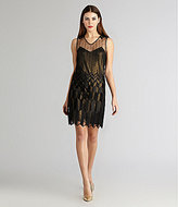 Thumbnail for your product : Donna Morgan Art Deco Metallic Embroidered Dress