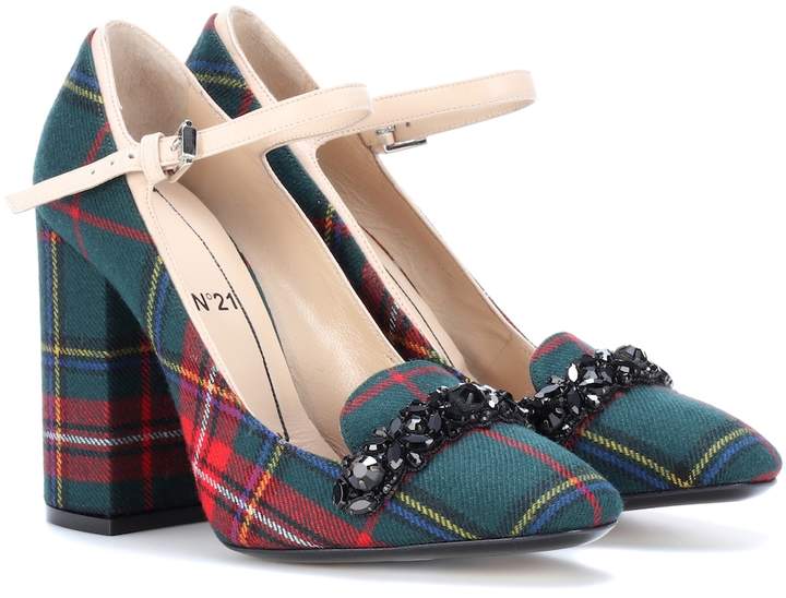 pumps and plaid