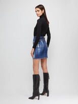 Thumbnail for your product : DSQUARED2 Icon Stretch Cotton Denim Mini Skirt