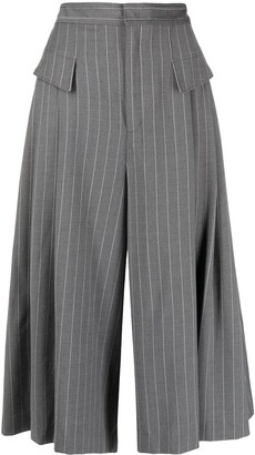 PortsPURE Pinstripe Cropped Culottes
