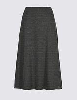 Thumbnail for your product : M&S Collection M&S Collection Textured Midi Skirt