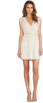 Thumbnail for your product : Alice + Olivia Nelson Embellished V Neck Dress