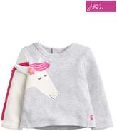Thumbnail for your product : Next Girls Joules Grey Baby Dash Novelty Sweatshirt