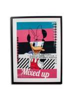 Thumbnail for your product : Graham & Brown Pink disney mix up framed print