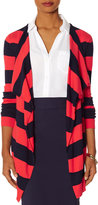 Thumbnail for your product : The Limited Striped Drape Front Cardigan