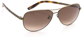 Thumbnail for your product : Bottega Veneta Special Fit Aviator Sunglasses
