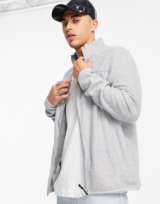 mens designer fleece jacket