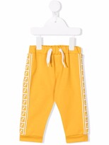 Thumbnail for your product : Fendi Kids FF-stripe trackpants