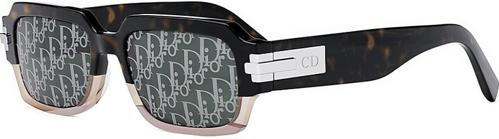 Christian Dior Men's DiorBlackSuit XL S1I 54MM Square Sunglasses