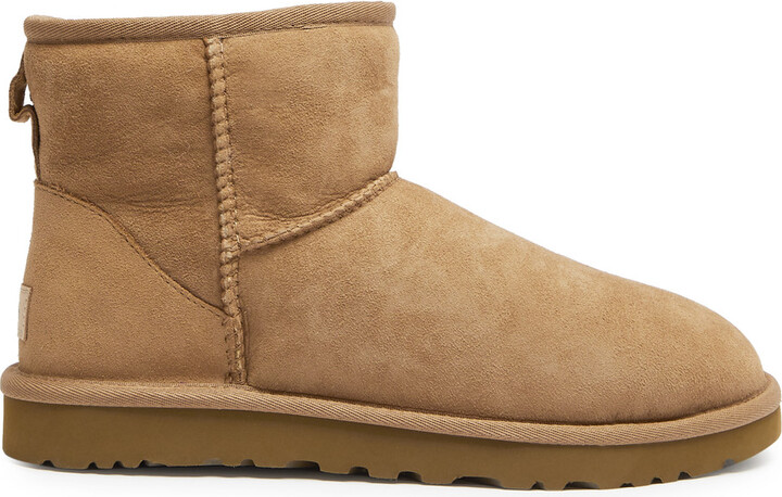 UGG Women's Designer Classic Mini II Suede Tan Boots UK6