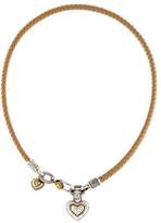 Thumbnail for your product : Judith Ripka 18K Diamond Heart Pendant Necklace
