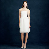 Thumbnail for your product : J.Crew Amelia strapless dress in flocked tulle