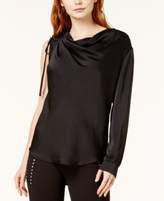 Thumbnail for your product : Bar III One-Shoulder Cowl-Neck Top, Created for Macy's