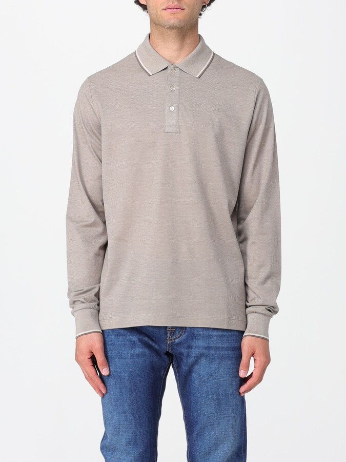 Paul & Shark Polo Shirt Men color Beige