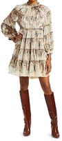 Thumbnail for your product : Zimmermann Ladybeetle Tiered Mini Dress