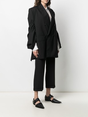 Junya Watanabe Oversize Gathered-Sleeve Jacket
